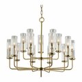 Hudson Valley Wentworth 15 Light Chandelier 3930-AGB
